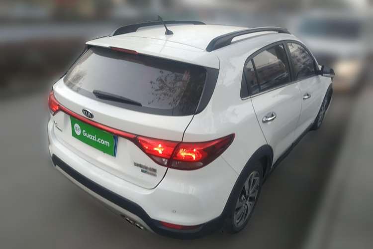 Used Kia KX Cross 2018 1.6L Automatic Dynamic Sunroof Version Rear Right 45 Deg