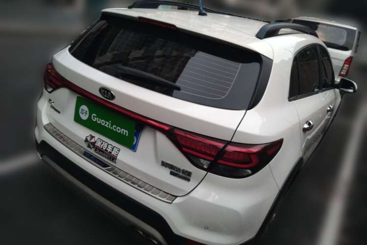 Used Kia KX Cross 2018 1.6L Automatic Dynamic Sunroof Version Rear Right 45 Deg