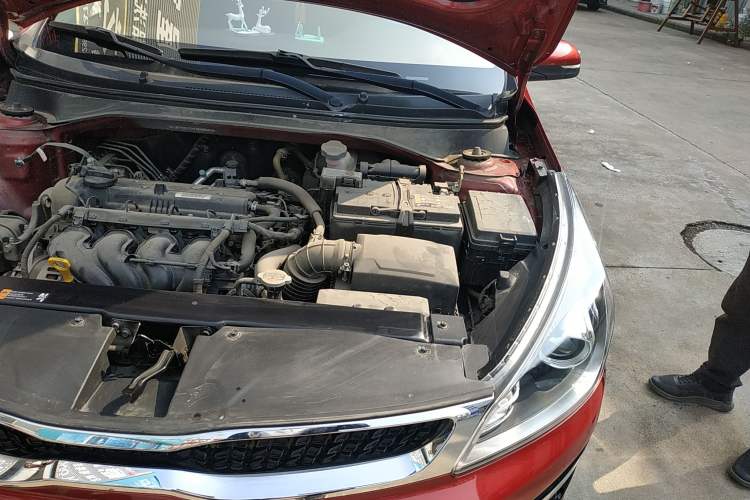 Used Kia KX Cross 2019 1.6L Automatic Dynamic Sunroof Version China VI Engine Bay Left