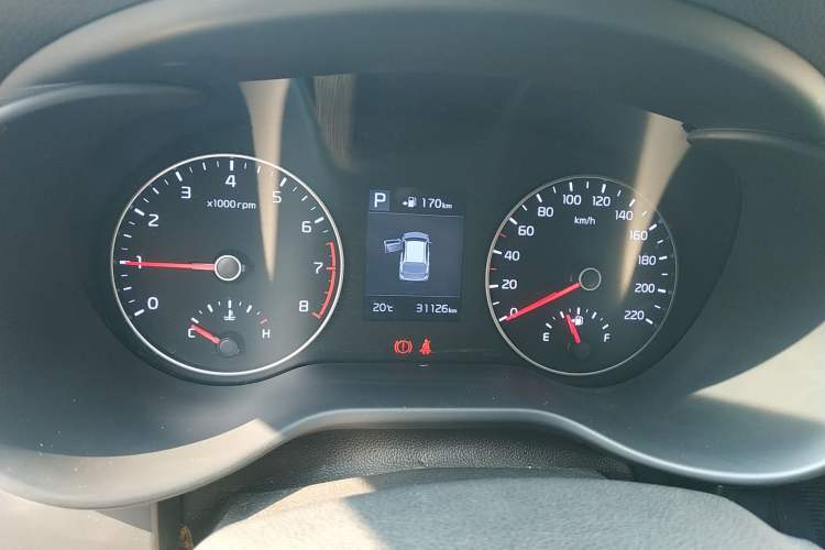 Used Kia KX Cross 2019 1.6L Automatic Dynamic Sunroof Version China VI Instrument Cluster