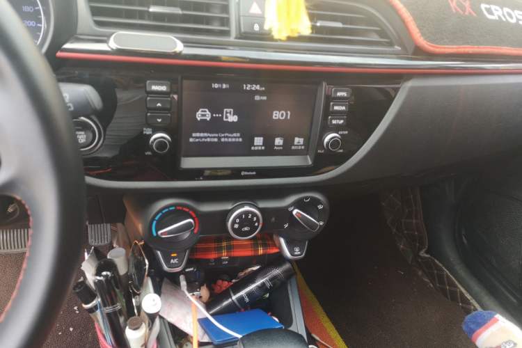 Used Kia KX Cross 2019 1.6L Automatic Dynamic Sunroof Version China VI Audio And AC Panel