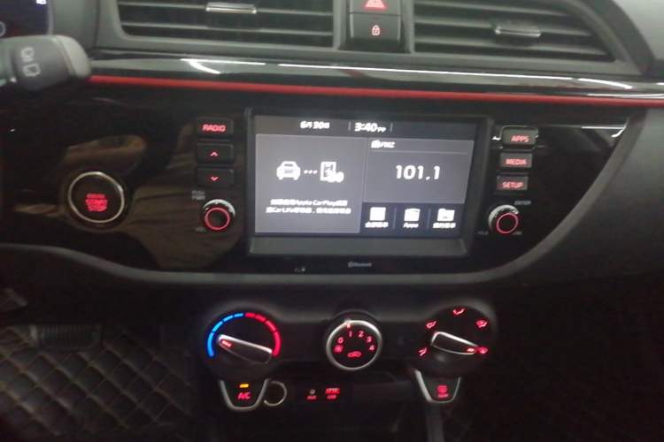 Used Kia KX Cross 2019 1.6L Automatic Dynamic Sunroof Version China VI Audio And AC Panel