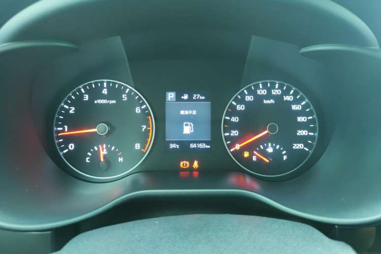 Used Kia KX Cross 2019 1.6L Automatic Dynamic Sunroof Version China VI Instrument Cluster