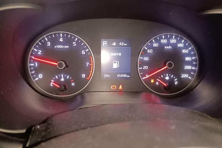 Used Kia KX Cross 2019 1.6L Automatic Dynamic Sunroof Version China VI Instrument Cluster