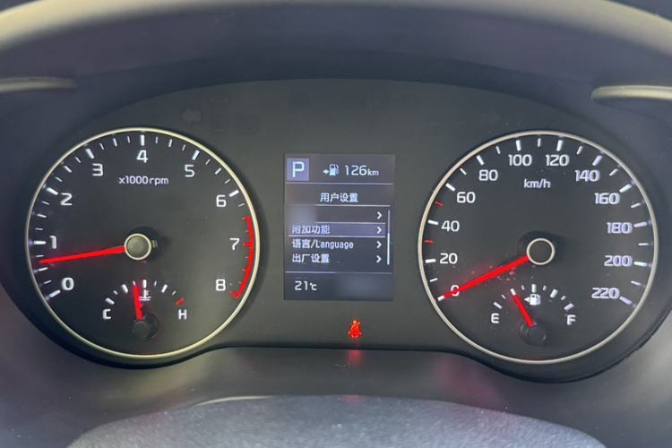 Used Kia KX Cross 2019 1.6L Automatic Dynamic Sunroof Version China VI Instrument Cluster