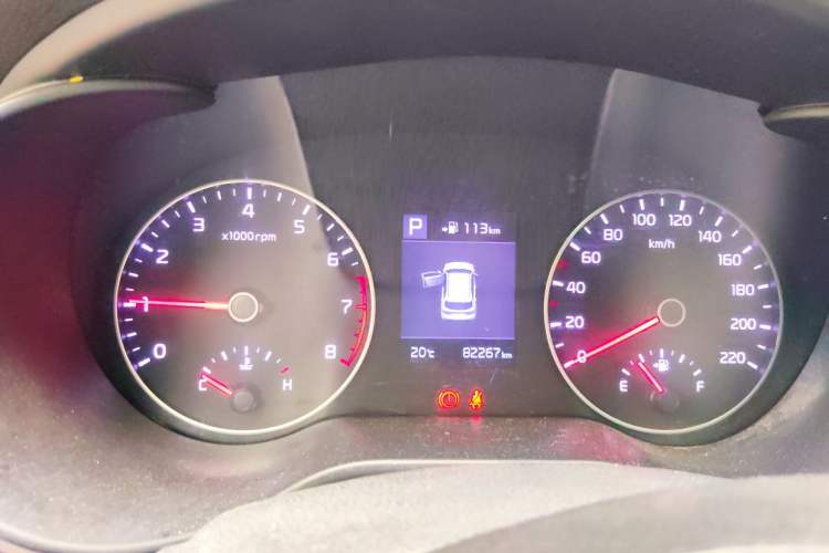 Used Kia KX Cross 2019 1.6L Automatic Dynamic Sunroof Version China VI Instrument Cluster