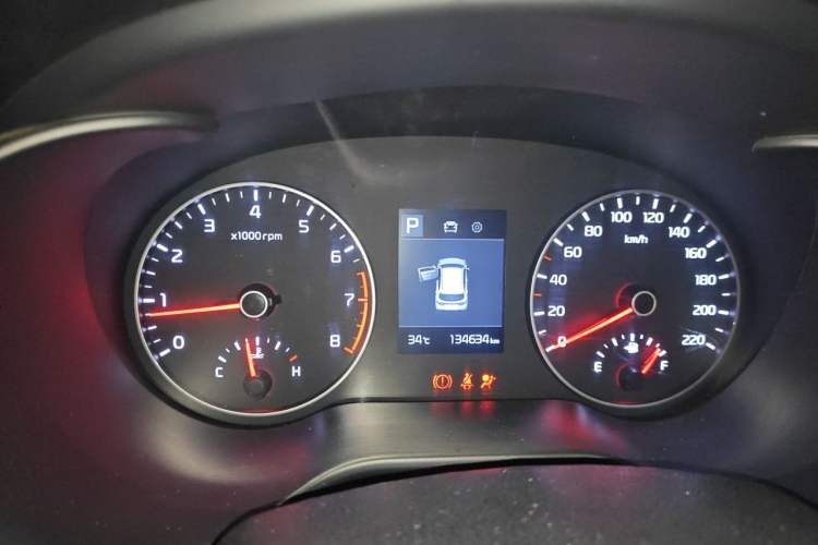 Used Kia KX Cross 2019 1.6L Automatic Dynamic Sunroof Version China VI Instrument Cluster