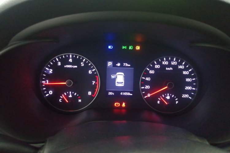 Used Kia KX Cross 2019 1.6L Automatic Dynamic Sunroof Version China VI Instrument Cluster