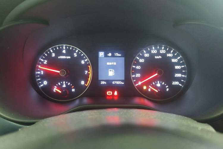 Used Kia KX Cross 2019 1.6L Automatic Dynamic Sunroof Version China VI Instrument Cluster