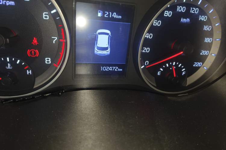 Used Kia kx1 Stonic 2019 1.4L Manual Fun Edition China VI Standard Odometer Close Up