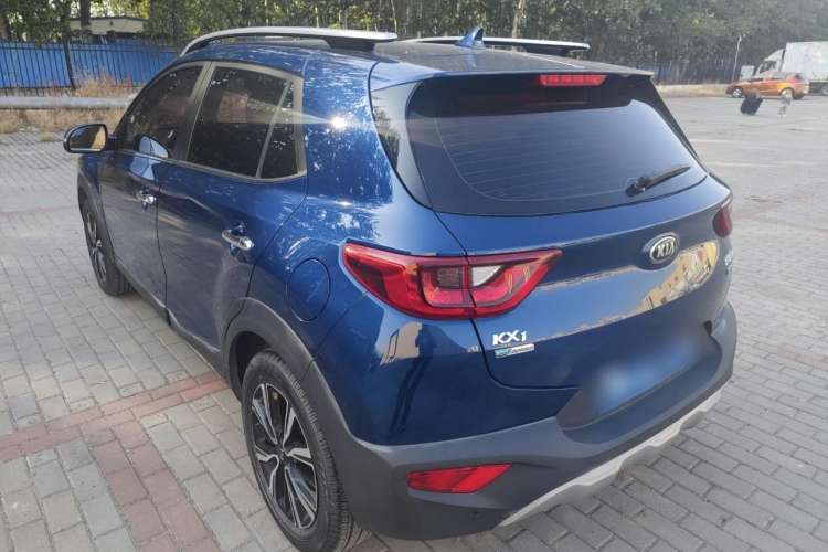 Used Kia kx1 Stonic 2019 1.4L Automatic Fun Edition China VI Rear Left 45 Deg