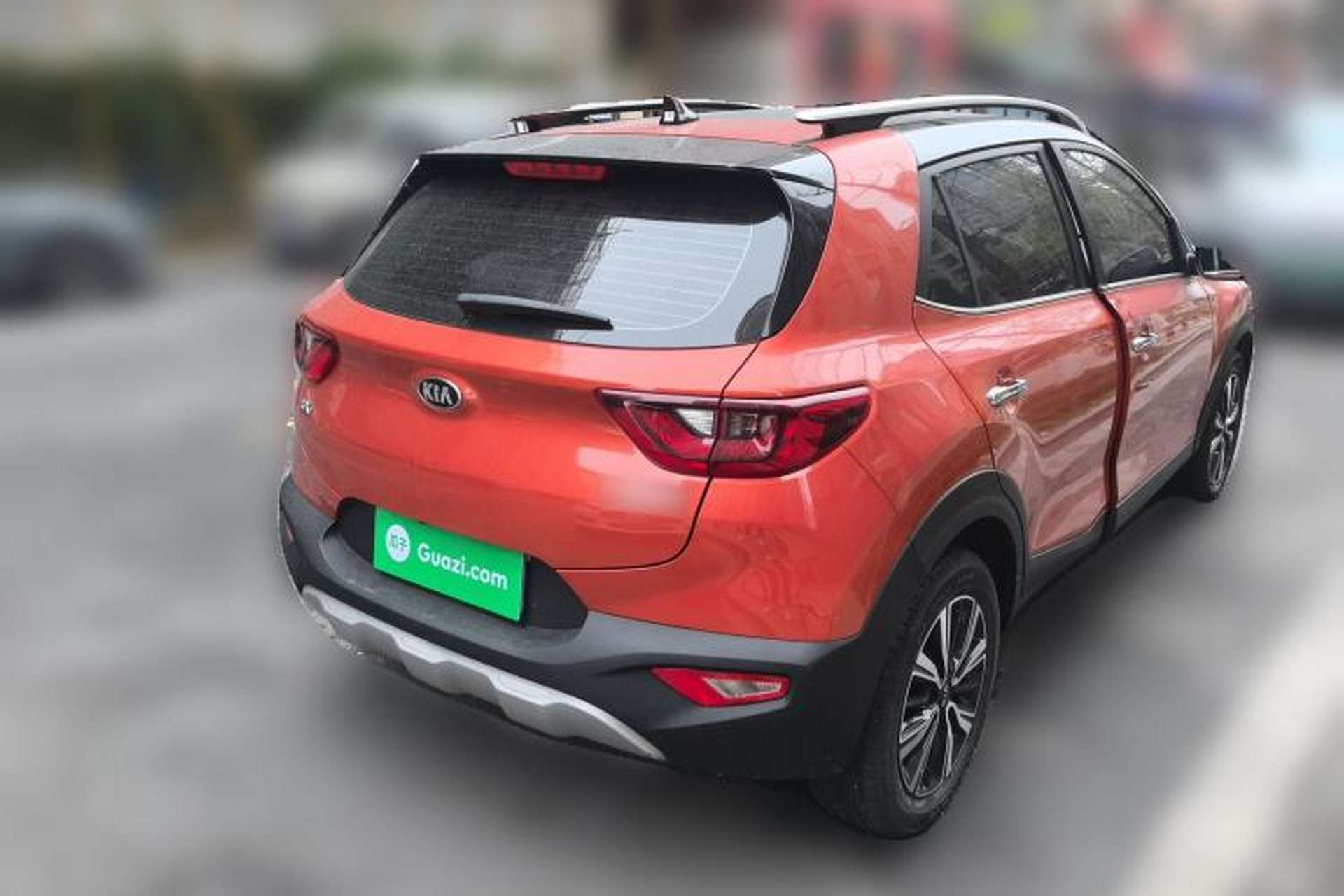 Used Kia kx1 Stonic 2019 1.4L Automatic Sport Edition China VI Rear Right 45 Deg