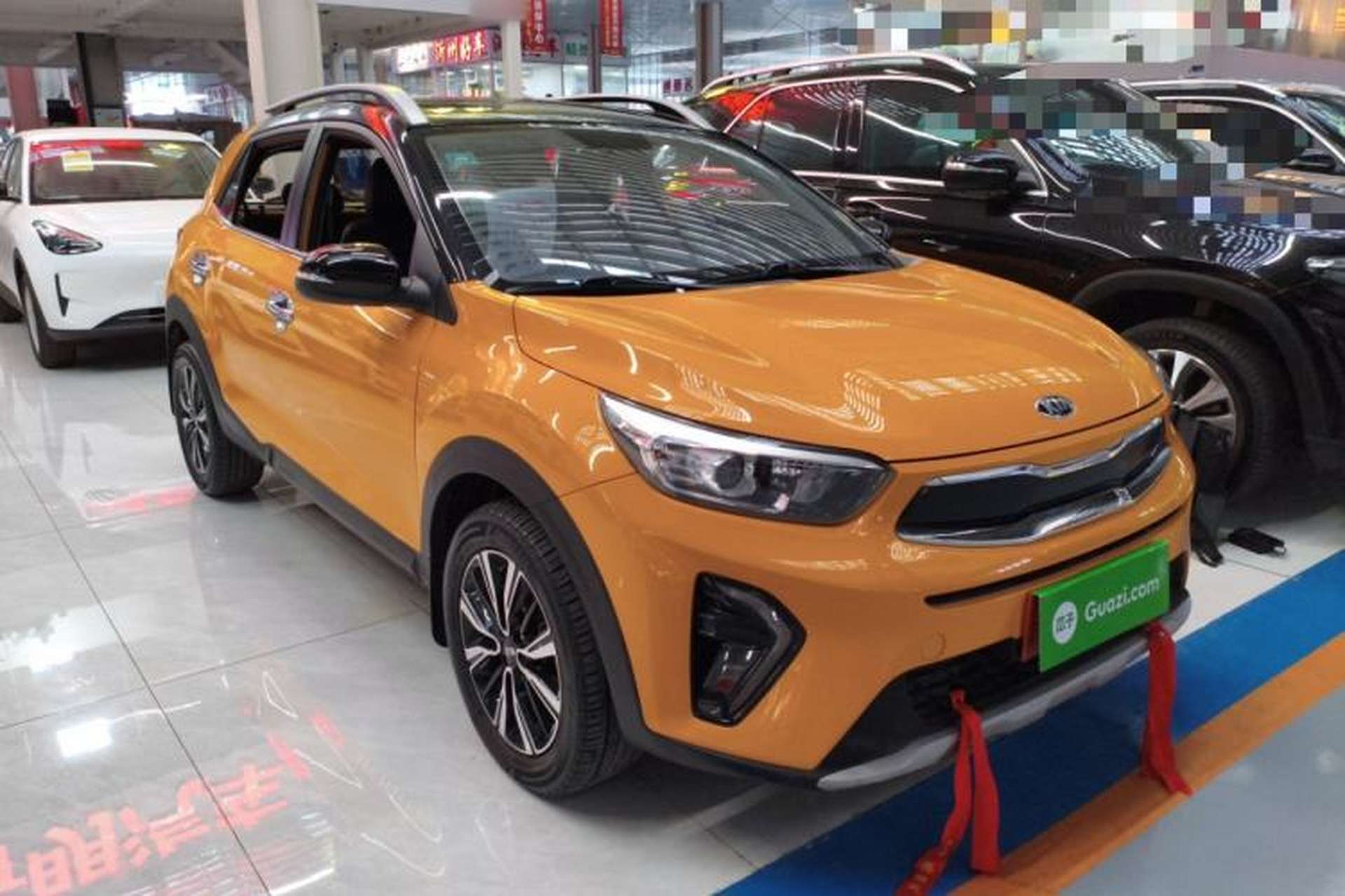 Used Kia kx1 Stonic 2019 1.4L Automatic Fun Edition China V Standard Front Right 45 Deg