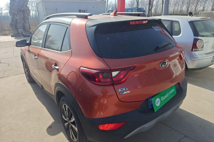 Used Kia kx1 Stonic 2019 1.4L Automatic Fun Edition China VI Rear Left 45 Deg