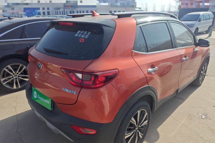 Used Kia kx1 Stonic 2019 1.4L Automatic Fun Edition China VI Rear Right 45 Deg