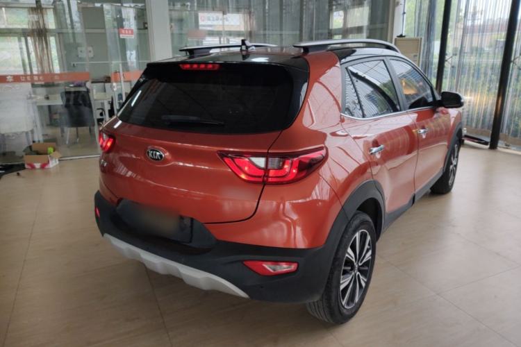 Used Kia kx1 Stonic 2019 1.4L Automatic Fun Edition China VI Rear Right 45 Deg