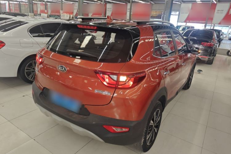 Used Kia kx1 Stonic 2019 1.4L Automatic Sport Edition China VI Rear Right 45 Deg