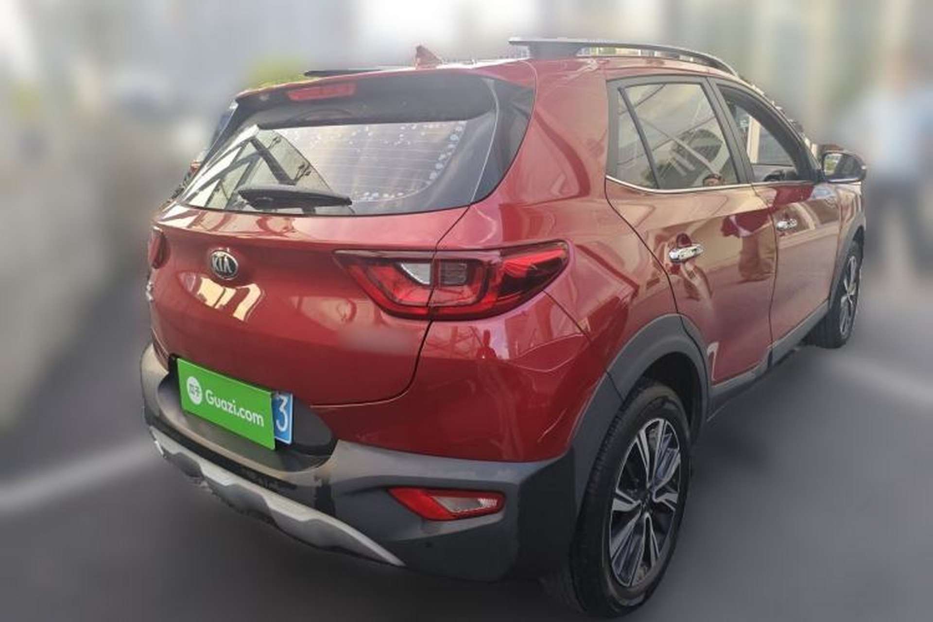 Used Kia kx1 Stonic 2019 1.4L Automatic Fun Edition China VI Rear Right 45 Deg