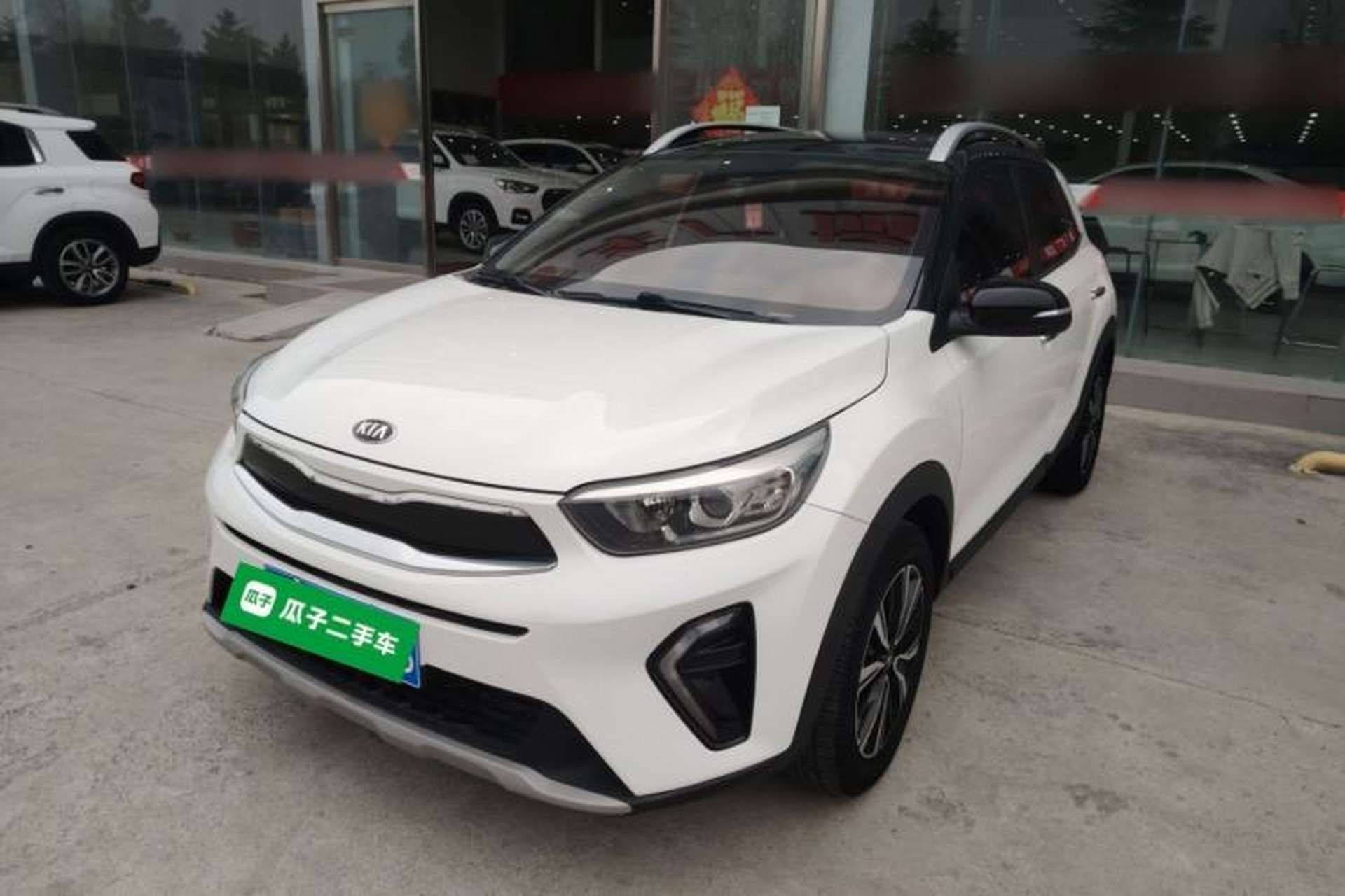 Used Kia kx1 Stonic 2019 1.4L Automatic Fun Edition China V Standard Front Left 45 Deg