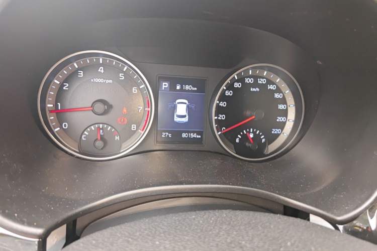 Used Kia kx1 Stonic 2019 1.4L Automatic Fun Edition China V Standard Odometer Close Up