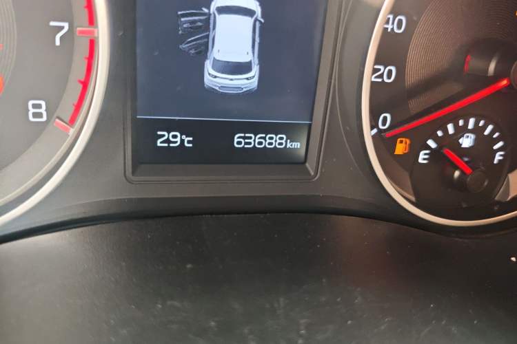 Used Kia kx1 Stonic 2019 1.4L Automatic Fun Edition China V Standard Odometer Close Up