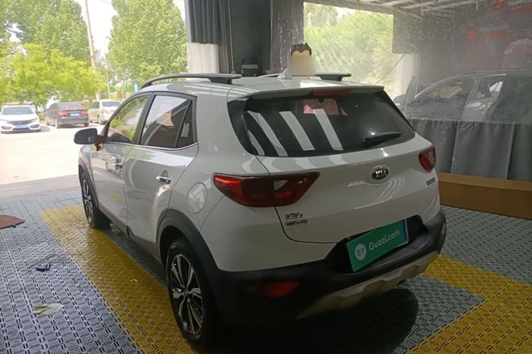 Used Kia kx1 Stonic 2019 1.4L Automatic Fun Edition China VI Rear Left 45 Deg