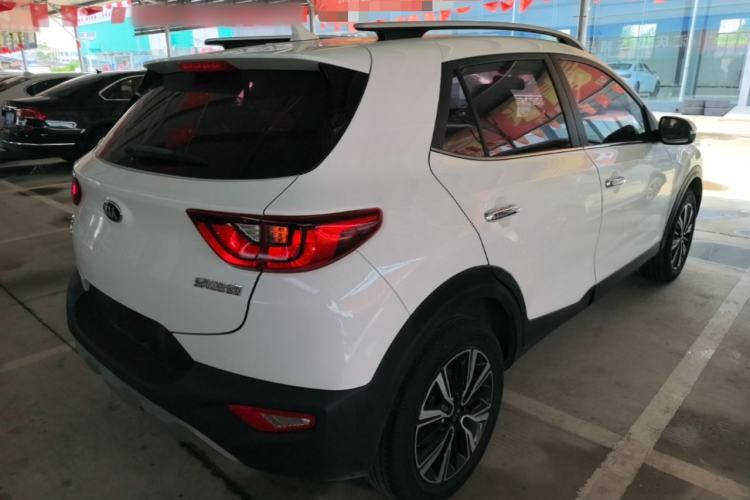 Used Kia kx1 Stonic 2019 1.4L Automatic Fun Edition China VI Rear Right 45 Deg