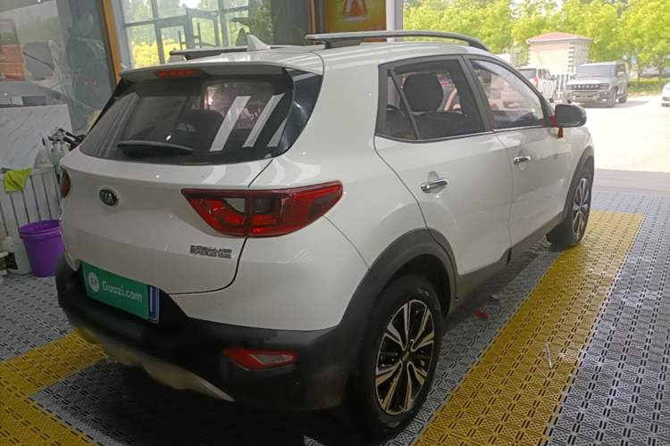 Used Kia kx1 Stonic 2019 1.4L Automatic Fun Edition China VI Rear Right 45 Deg
