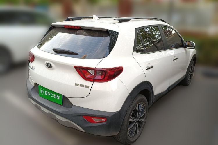 Used Kia kx1 Stonic 2019 1.4L Automatic Fun Edition China VI Rear Right 45 Deg