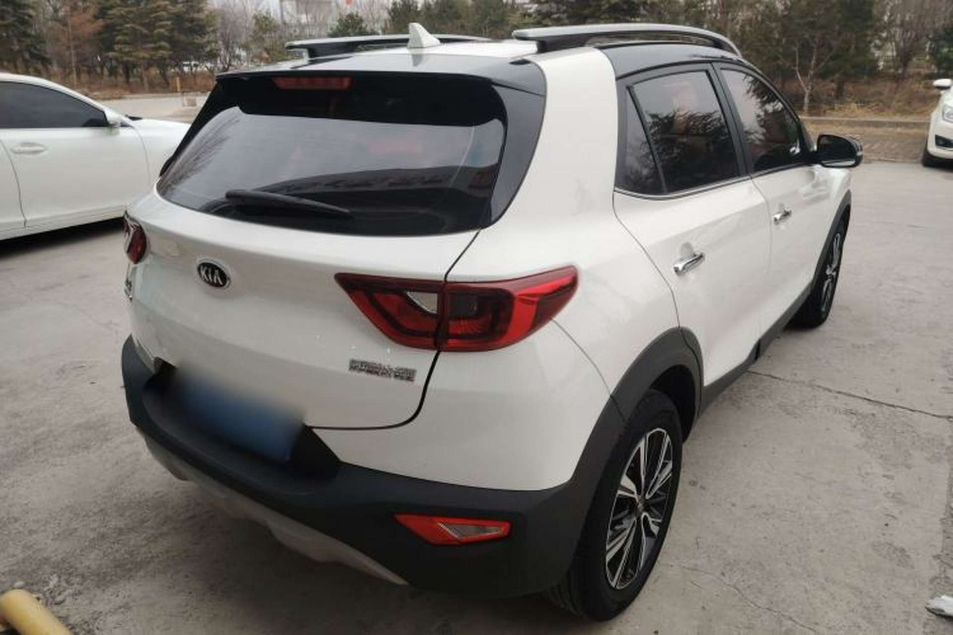 Used Kia kx1 Stonic 2019 1.4L Automatic Fun Edition China V Standard Rear Right 45 Deg