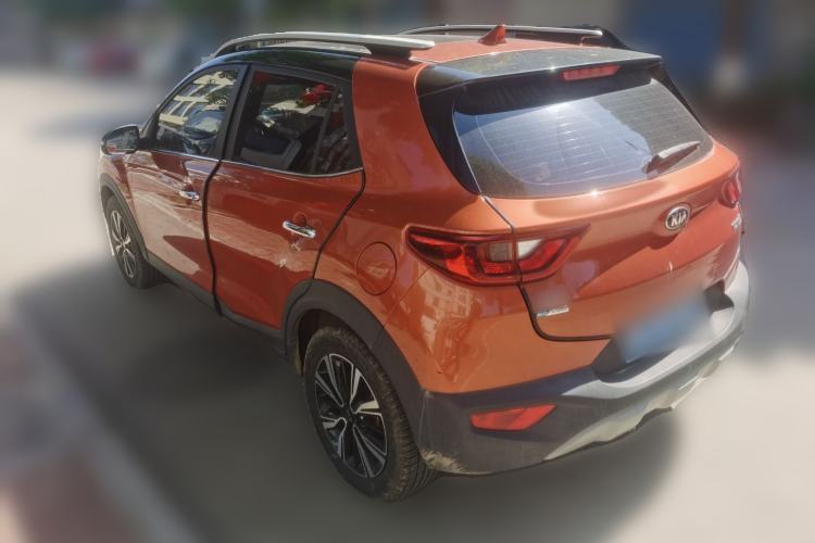 Used Kia kx1 Stonic 2019 1.4L Automatic Sport Edition China VI Rear Left 45 Deg