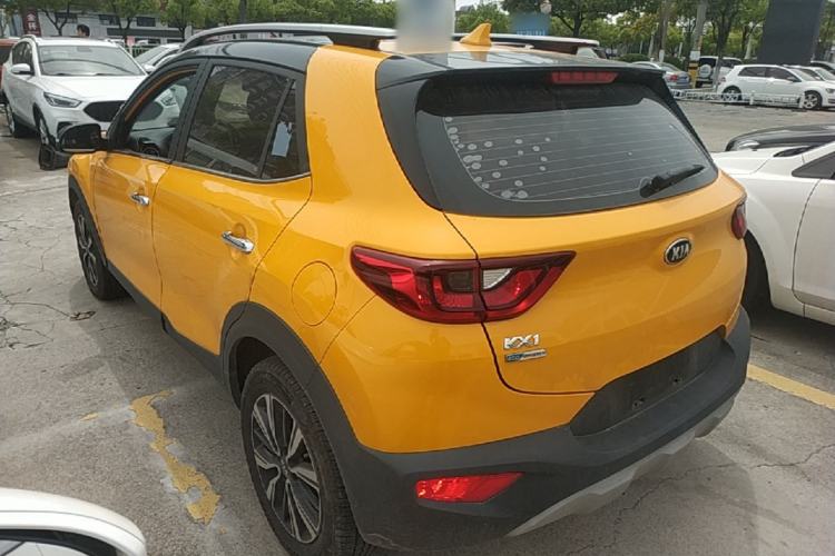 Used Kia kx1 Stonic 2019 1.4L Automatic Fun Edition China VI Rear Left 45 Deg