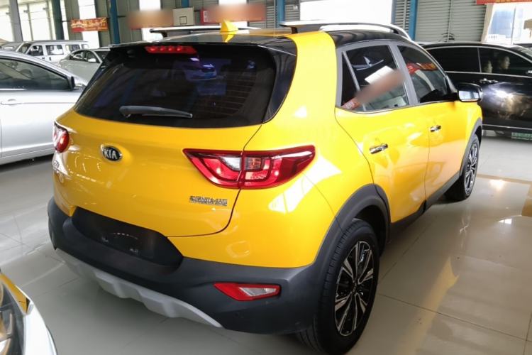 Used Kia kx1 Stonic 2019 1.4L Automatic Fun Edition China VI Rear Right 45 Deg