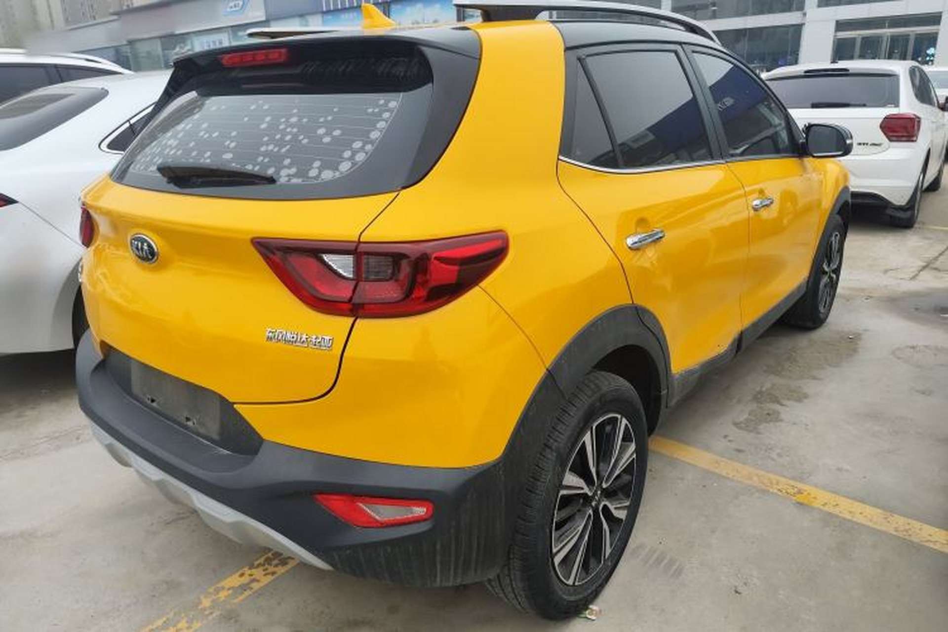 Used Kia kx1 Stonic 2019 1.4L Automatic Fun Edition China V Standard Rear Right 45 Deg