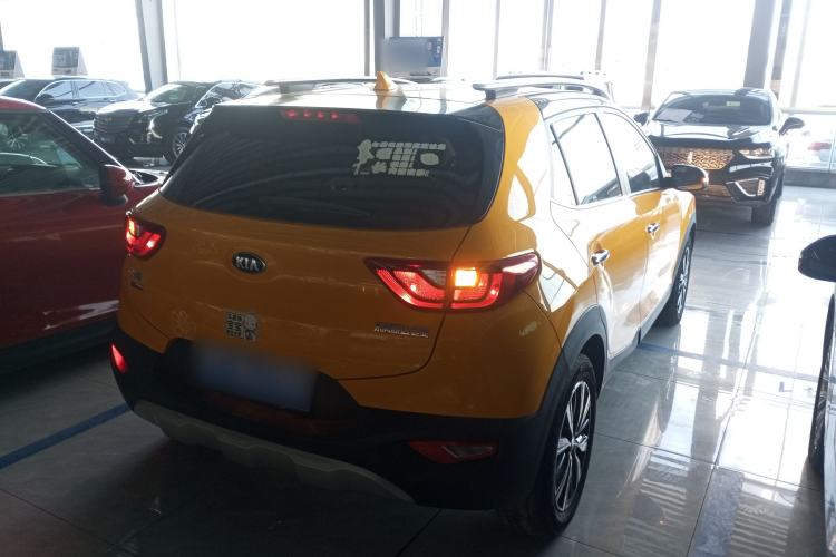 Used Kia kx1 Stonic 2019 1.4L Automatic Fun Edition China VI Rear Right 45 Deg