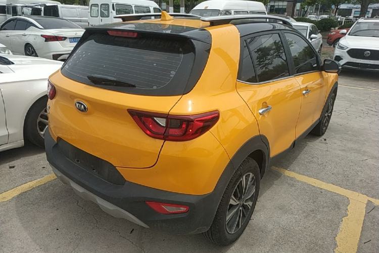 Used Kia kx1 Stonic 2019 1.4L Automatic Fun Edition China VI Rear Right 45 Deg