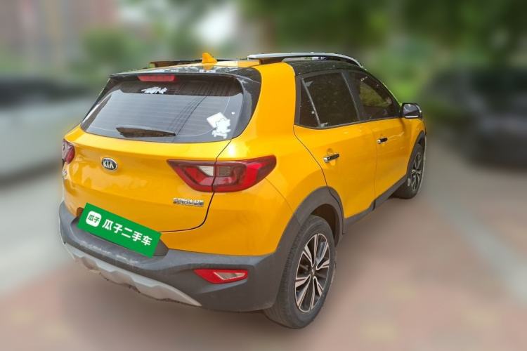 Used Kia kx1 Stonic 2019 1.4L Automatic Sport Edition China VI Rear Right 45 Deg