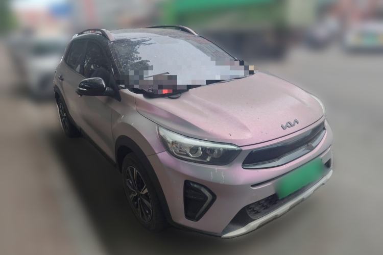 Used Kia kx1 Stonic 2021 1.4L CVT Fun & Sunroof Model Front Right 45 Deg