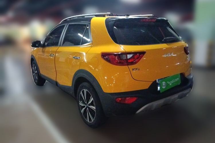 Used Kia kx1 Stonic 2021 1.4L CVT Sunroof Model Rear Left 45 Deg