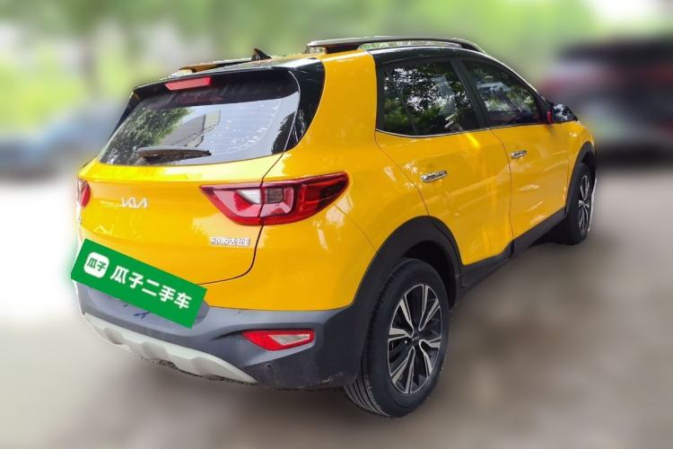 Used Kia kx1 Stonic 2021 1.4L CVT Sunroof Model Rear Right 45 Deg