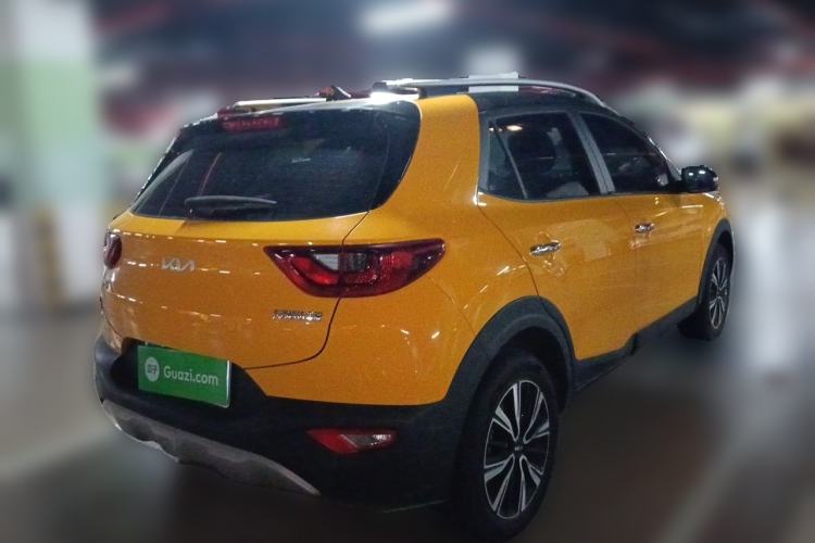 Used Kia kx1 Stonic 2021 1.4L CVT Sunroof Model Rear Right 45 Deg