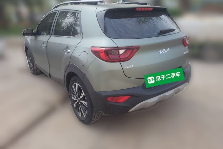Used Kia kx1 Stonic 2021 1.4L CVT Fun & Sunroof Model Rear Left 45 Deg