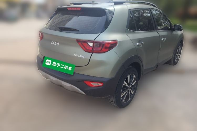 Used Kia kx1 Stonic 2021 1.4L CVT Fun & Sunroof Model Rear Right 45 Deg