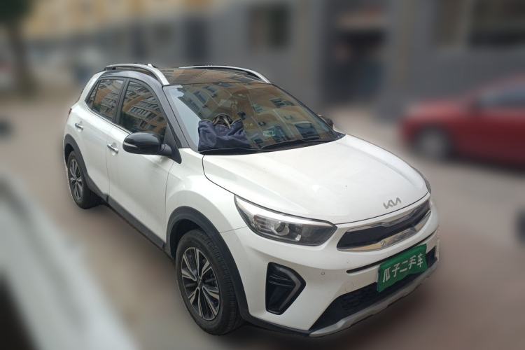 Used Kia kx1 Stonic 2021 1.4L CVT Sunroof Model Front Right 45 Deg