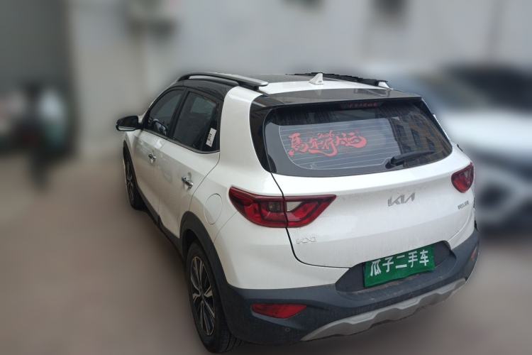 Used Kia kx1 Stonic 2021 1.4L CVT Sunroof Model Rear Left 45 Deg