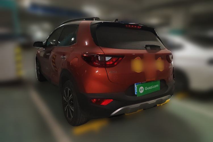 Used Kia kx1 Stonic 2021 1.4L CVT Sunroof Model Rear Left 45 Deg