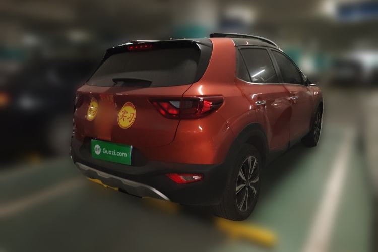 Used Kia kx1 Stonic 2021 1.4L CVT Sunroof Model Rear Right 45 Deg