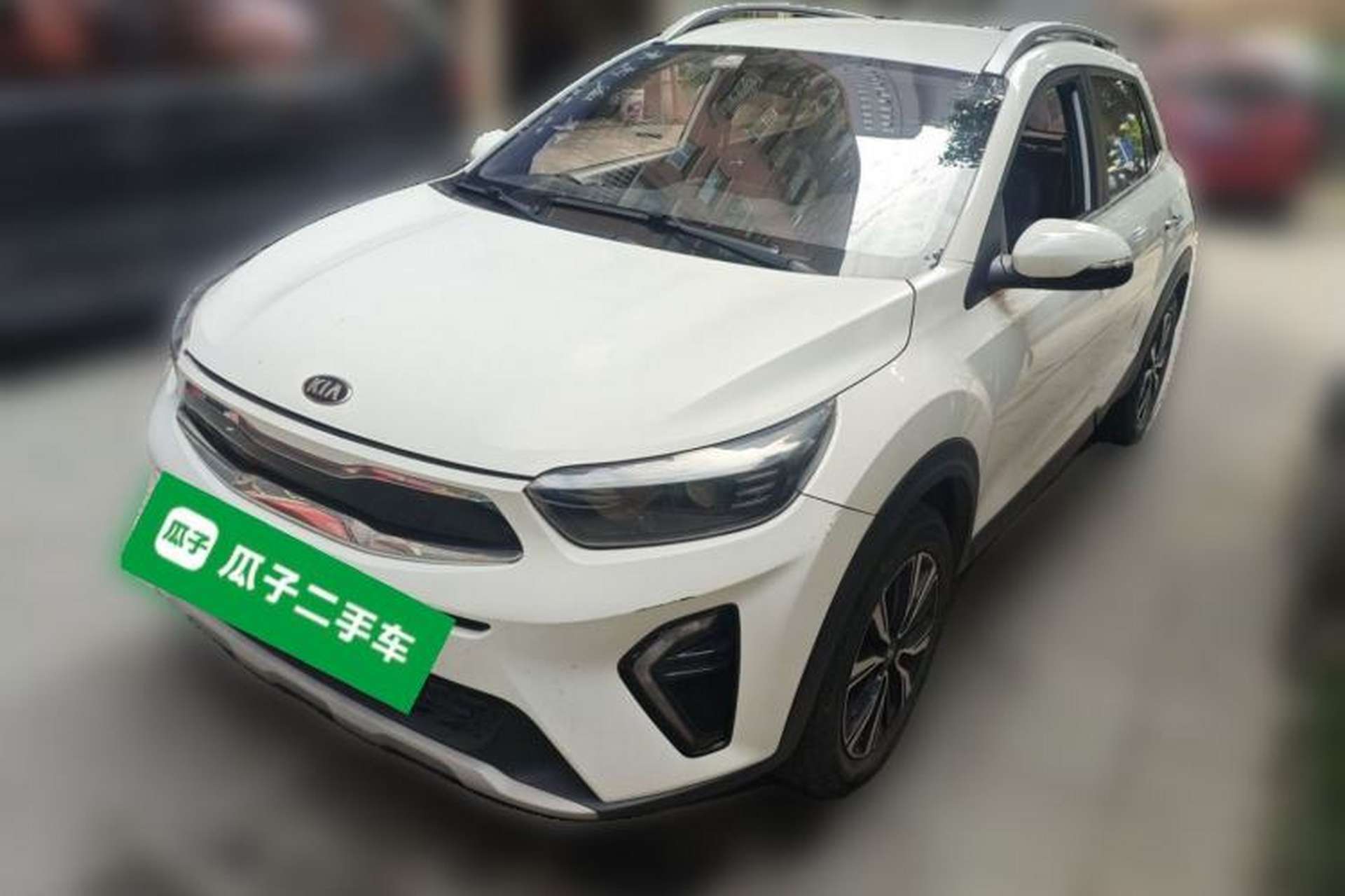 Used Kia kx1 Stonic 2021 1.4L CVT Fun Edition Front Left 45 Deg
