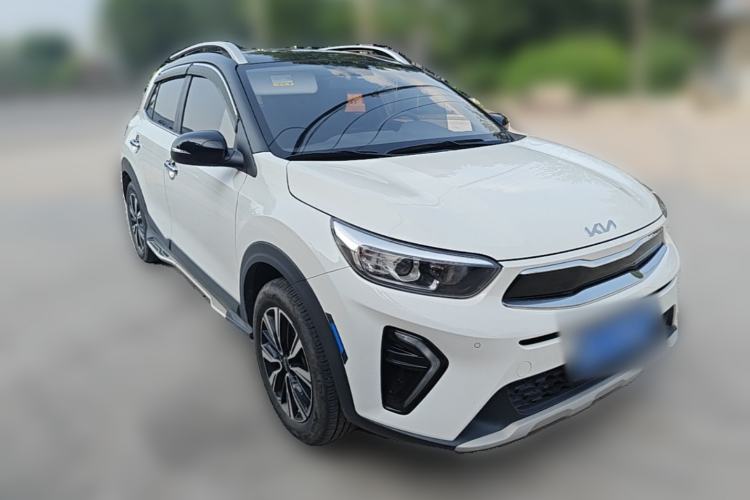 Used Kia kx1 Stonic 2021 1.4L CVT Sunroof Model Front Right 45 Deg