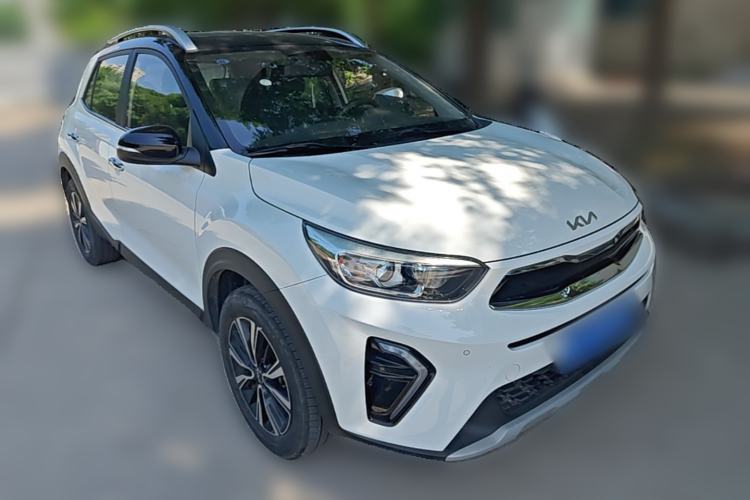 Used Kia kx1 Stonic 2021 1.4L CVT Sunroof Model Front Right 45 Deg